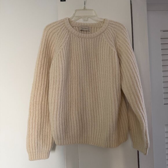 Cozy Cream Knit Sweater NWT - Picture 8 of 9